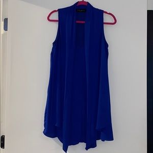 Royal blue tank cocktail dress